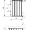 Tvålhylla Tapwell TA126 Black Chrome - Bild 2