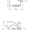 Toalettpappershållare med lock Tapwell TA236 Krom - Bild 2