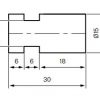Handdukskrok Tapwell TA241 Krom - Bild 2