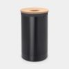 Brabantia Tvättkorg med korklock 60L Svart