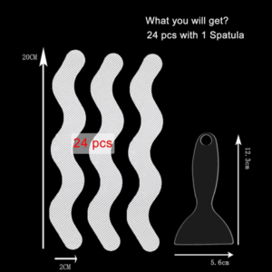 Antihalk stripes